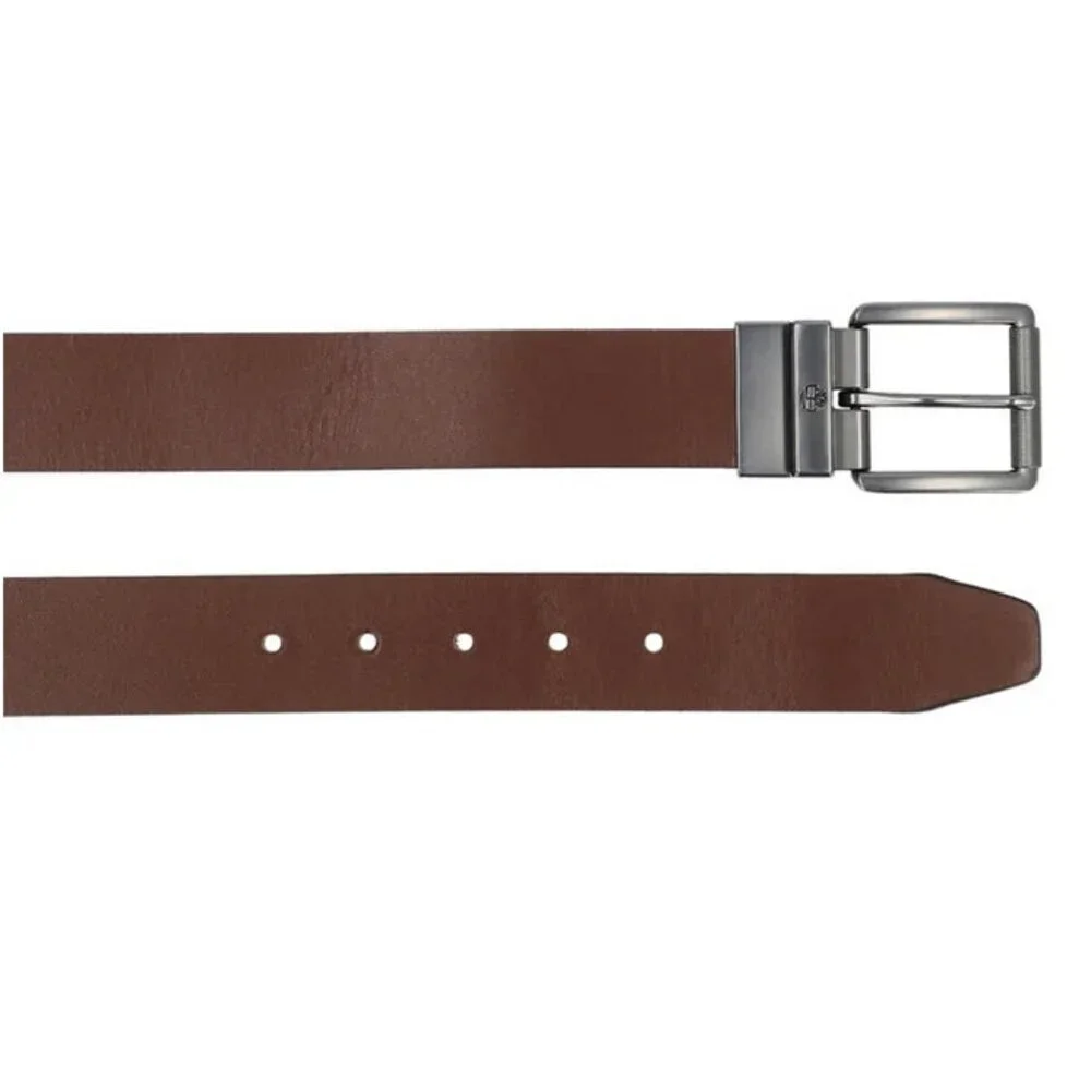 Timberland Men's Reversible Leather Belt - Cut-to-fit sizing up to 44 (in) pant